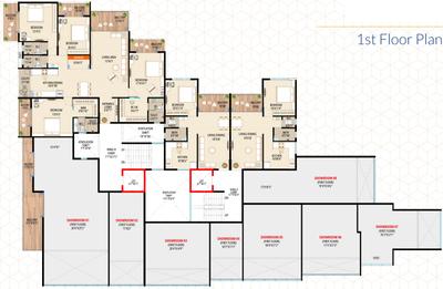 Project Image of 911.71 - 3087.87 Sq.ft 2 BHK Apartment for buy in The Avenue Flora