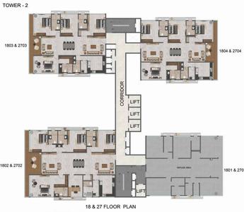 Project Image of 2386.0 - 3917.0 Sq.ft 3 BHK Apartment for buy in Casagrand GS Infinity