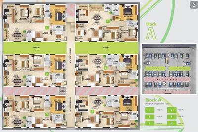Project Image of 1608.0 - 2165.0 Sq.ft 3 BHK Apartment for buy in Prakruthi Infrastructure AGR Castle