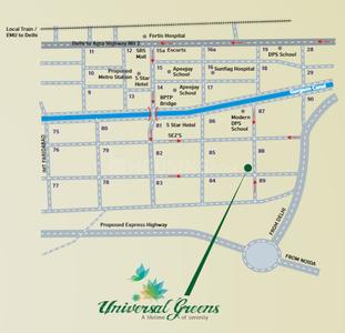 Project Image of 1084.0 - 1979.0 Sq.ft 2 BHK Apartment for buy in Universal Greens