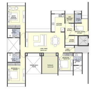 Project Image of 2653 Sq.ft 3 BHK Penthouse for sale in Indira Nagar for Rs. 12000000