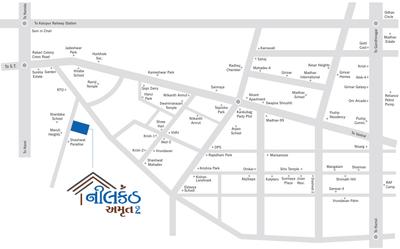 Project Image of 0.0 - 570.38 Sq.ft 2 BHK Apartment for buy in JP Nilkanth Amrut 2