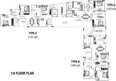 Project Image of 1690.0 - 2352.0 Sq.ft 2.5 BHK Apartment for buy in LGCL Luxuriate
