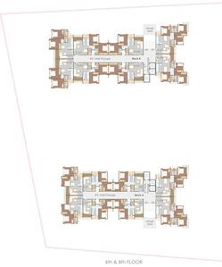 Project Image of 595.03 - 855.95 Sq.ft 2 BHK Apartment for buy in N and F Pinnacle