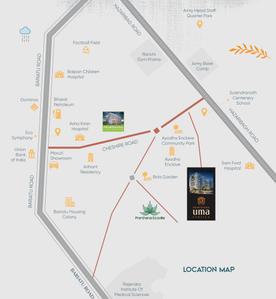 Project Image of 1625.0 - 2396.0 Sq.ft 3 BHK Apartment for buy in Prarthana Uma Exotica