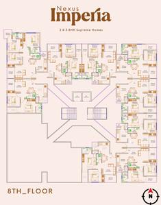 Project Image of 630.0 - 851.0 Sq.ft 2 BHK Apartment for buy in Sereno Nexus Imperia