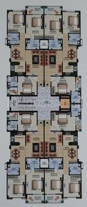 Project Image of 864.99 - 895.02 Sq.ft 3 BHK Apartment for buy in M V Hajari Enclave