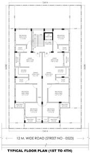 Project Image of 0.0 - 1268.0 Sq.ft 3 BHK Apartment for buy in Danish Jyotishka Co Operative Housing Society