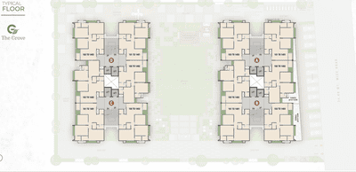 Project Image of 865.1 - 866.5 Sq.ft 3 BHK Apartment for buy in Shivansh The Grove