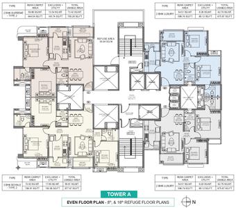 Project Image of 586.74 - 794.16 Sq.ft 2 BHK Apartment for buy in Peninsula Serenity At Ashok Astoria