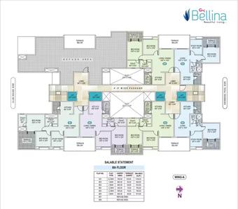 Project Image of 426.0 - 890.0 Sq.ft 1.5 BHK Apartment for buy in Gini Bellina Phase 3