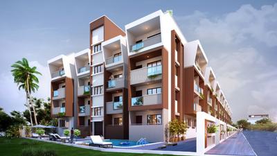 Aashish A N Reddy Apartment Elevation 1