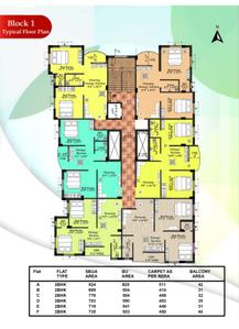 Project Image of 470.0 - 824.0 Sq.ft 1 BHK Apartment for buy in Rabi Residency