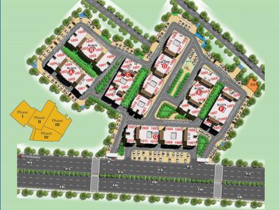 Project Image of 700.95 - 976.18 Sq.ft 2 BHK Apartment for buy in Singhania Harshit Landmark Phase I Block A And B