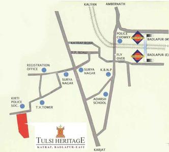 Project Image of 0.0 - 1200.0 Sq.ft 2 BHK Apartment for buy in 5P Tulsi Heritage