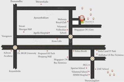 Project Image of 816.0 - 931.0 Sq.ft 2 BHK Apartment for buy in GP Orange Blossom