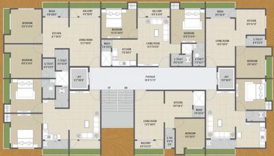 Project Image of 750.0 - 1136.0 Sq.ft 1 BHK Apartment for buy in Salasar Icon