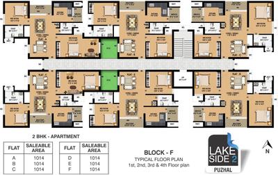 Project Image of 584.0 - 1626.0 Sq.ft 1 BHK Apartment for buy in Sugal And Damani Lake Side Phase 2
