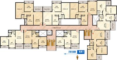 Project Image of 257.0 - 325.0 Sq.ft 1 BHK Apartment for buy in Krupa Valley Phase 1