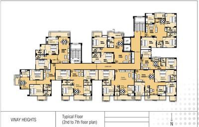 Project Image of 635.0 - 2003.0 Sq.ft 1 BHK Apartment for buy in Shrikanth Vinay Heights