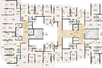 Project Image of 184.28 - 387.82 Sq.ft 1 BHK Apartment for buy in Kishor Sai Dham