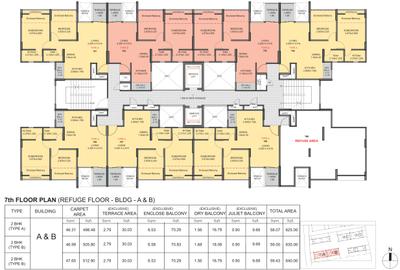 Project Image of 498.0 - 512.9 Sq.ft 1 BHK Apartment for buy in Kohinoor Tinsel County Phase I