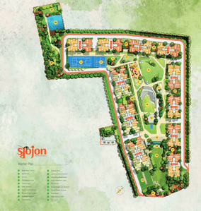 Project Image of 880.0 - 1460.0 Sq.ft 2 BHK Apartment for buy in DTC Sojon 