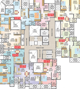 Project Image of 413.0 - 669.0 Sq.ft 1 BHK Apartment for buy in Haardhik Impulse Heights