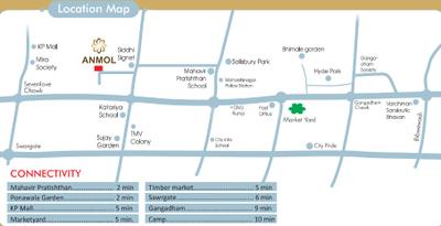 Project Image of 750.0 - 1048.0 Sq.ft 2 BHK Apartment for buy in Anmol