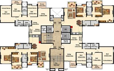 Project Image of 631.52 - 935.06 Sq.ft 2 BHK Apartment for buy in Nyati Elysia IV
