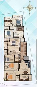 Arjun AS Homes Arjun AS Homes Cluster Plan from 2nd to 3rd Floor 1