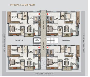 Project Image of 1220 Sq.ft 2 BHK Apartment / Flat for sale in Adibatla for Rs. 5000000