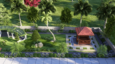 Gokula Square Landscape Garden and Tree Planting 2