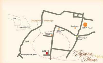 Project Image of 0.0 - 1050.0 Sq.ft 2 BHK Apartment for buy in Tripura Manor