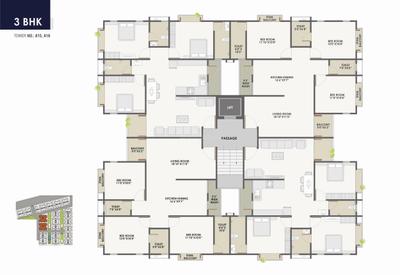 Project Image of 1210.0 - 1680.0 Sq.ft 2 BHK Apartment for buy in Samanvay Saptarshi