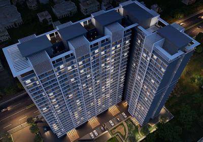 Project Image of 449.0 - 652.0 Sq.ft 1 BHK Apartment for buy in Crescent Sky Heights Phase II Wing D And E