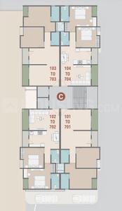 Project Image of 748.4 - 1025.0 Sq.ft 2 BHK Apartment for buy in Mahi Radheshyam Luxuria