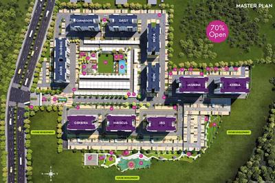 Project Image of 397.3 - 673.71 Sq.ft 1 BHK Apartment for buy in The Cliff Garden Phase 2A