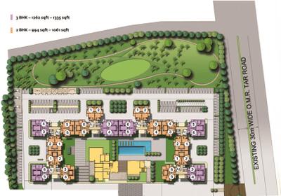 Project Image of 711.0 - 876.0 Sq.ft 2 BHK Apartment for buy in Akshaya Orlando Phase II