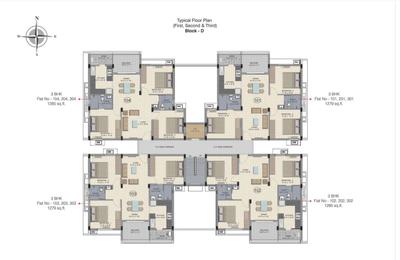 Kochar Neetu Arjun Garden Neetu Arjun Garden Cluster Plan 3