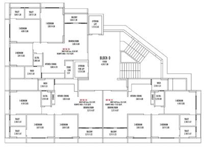 Project Image of 0.0 - 1845.0 Sq.ft 3 BHK Apartment for buy in Shyam Soham
