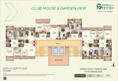 Project Image of 499.6 - 710.19 Sq.ft 1 BHK Apartment for buy in Mohan Precious Greens