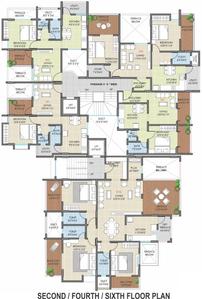 Project Image of 434.0 - 1135.0 Sq.ft 1 BHK Apartment for buy in Rejoice Salgar Silver Residency