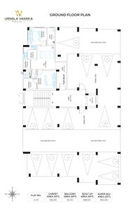 Project Image of 555.0 - 934.0 Sq.ft 2 BHK Apartment for buy in Urmila Vamika Phase 1