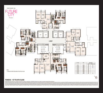 Project Image of 564.0 - 737.0 Sq.ft 2 BHK Apartment for buy in Kanakia Future City D