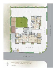 Project Image of 1170.5 - 1177.0 Sq.ft 3 BHK Apartment for buy in Shreeji Enterprise Avenue 39