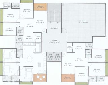 Project Image of 606.0 - 811.0 Sq.ft 2 BHK Apartment for buy in Sai Krishna Icon