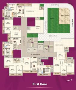 Project Image of 317.1 - 516.56 Sq.ft 1 BHK Apartment for buy in Chaitanya Pralhad