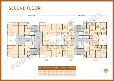 Project Image of 785.0 - 1050.0 Sq.ft 2 BHK Apartment for buy in Gandharv Gokulam
