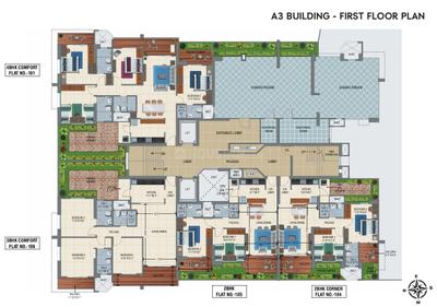 Project Image of 698.25 - 1261.96 Sq.ft 2 BHK Apartment for buy in Naiknavare Avonvista Project 4
